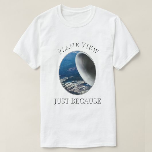 T-shirt Vue aérienne (Design devant)
