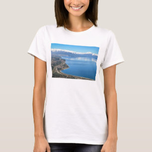 T-shirt Vue aérienne de Bariloche en hiver