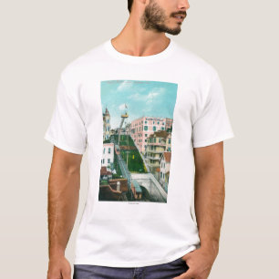 T-shirt Vue aérienne de chariot à vol d'anges