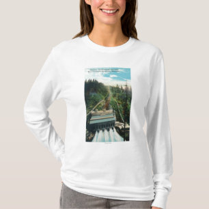 T-shirt Vue aérienne de la centrale d'électron