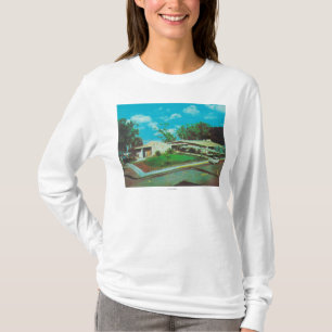 T-shirt Vue aérienne de la loge d'or de station de