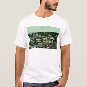 T-shirt Vue aérienne de la ville 4
