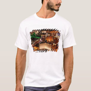 T-shirt Vue aérienne de Las Vegas depuis un blimp