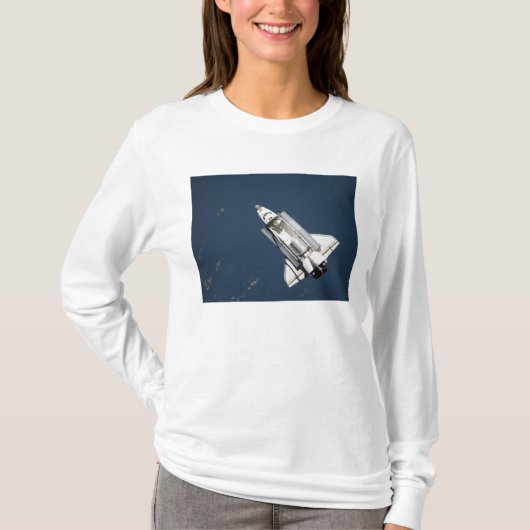 T-shirt Vue aérienne de Space Shuttle Discovery 2 (Devant)