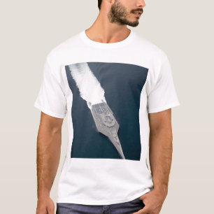 T-shirt Vue aérienne du bateau de combat littoral