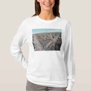 T-shirt Vue aérienne du CityOakland, CA