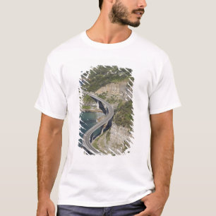 T-shirt Vue aérienne du pont de Sea Cliff près de Wollongo