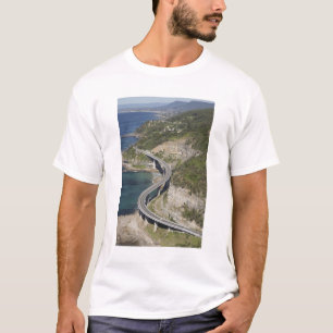 T-shirt Vue aérienne du pont de Sea Cliff près de Wollongo