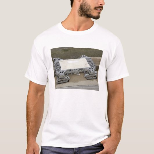T-shirt Vue aérienne du robot-transporteur (Devant)