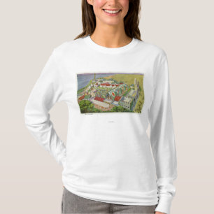 T-shirt Vue aérienne du village irlandais