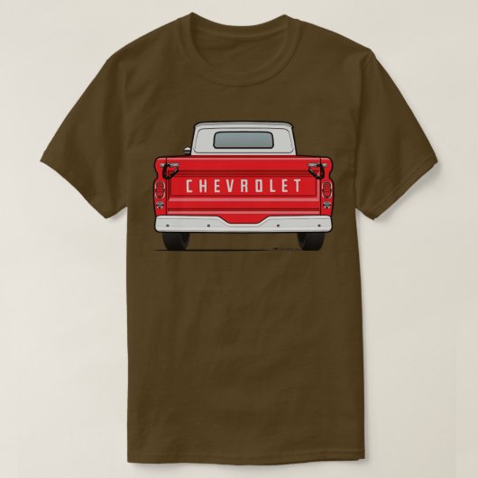 T-shirt Vue arrière (Design devant)