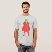 T-shirt Vue arrière Supergirl (Devant entier)