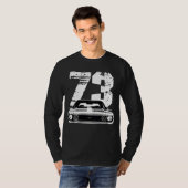 T-shirt Vue avant AMX AMX Javelin 1973 avec année (Devant entier)