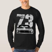T-shirt Vue avant AMX AMX Javelin 1973 avec année (Devant)