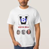 T-shirt Vue Bill avec tout (Devant)