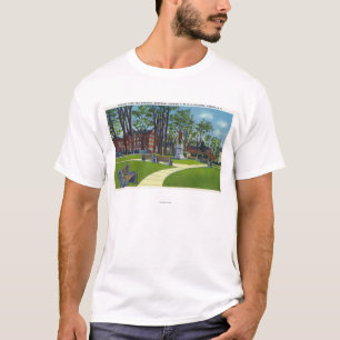 T-shirt Vue commémorative de monument de parc de Seward d