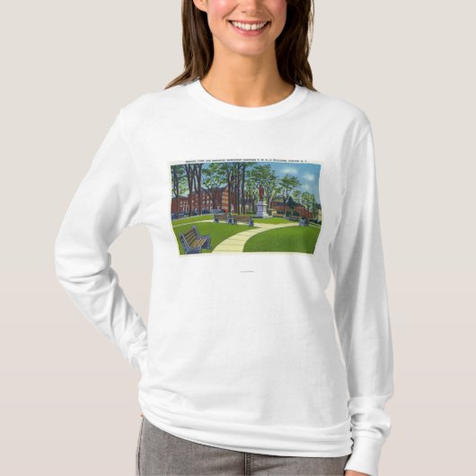 T-shirt Vue commémorative de monument de parc de Seward de (Devant)