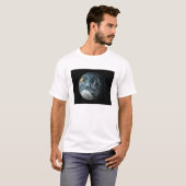 T-shirt Vue complète de la Terre qui met en évidence l'Ant (Devant entier)