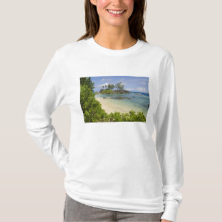 T-shirt Vue côtière sur l'île de Mahe