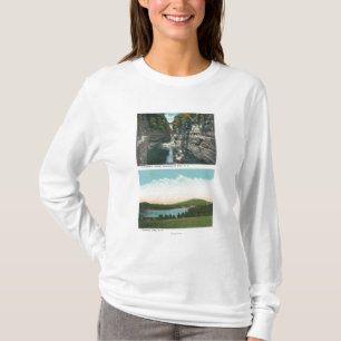 T-shirt Vue d'abîme d'Ausable et de lac Saranac