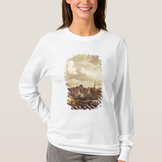 T-shirt Vue d'Amsterdam (Devant)