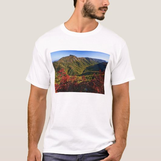 T-shirt Vue d'automne des gorges de Linville (Devant)