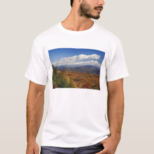 T-shirt Vue d'automne sur les montagnes du sud des Appalac