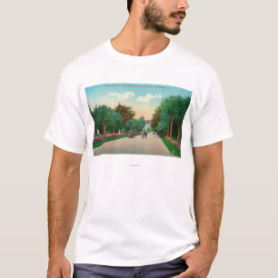 T-shirt Vue d'avenue de paume aux tailles de Sutro