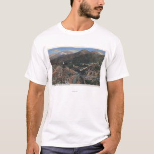 T-shirt Vue de barrage pendant la construction