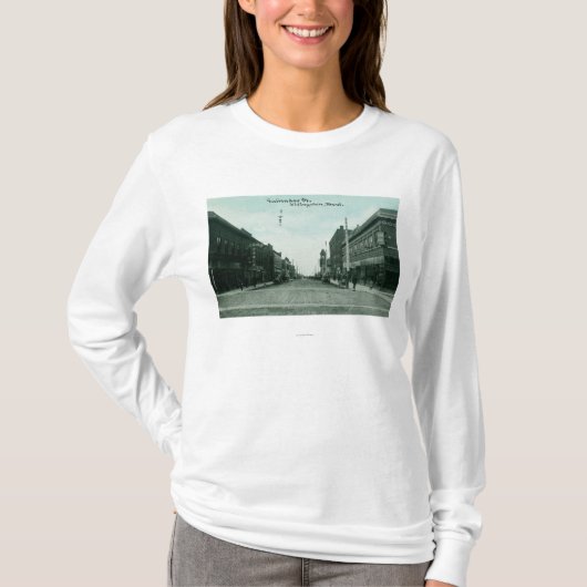 T-shirt Vue de Callender StreetLivingston, la TA (Devant)