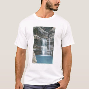T-shirt Vue de cascade de rideau