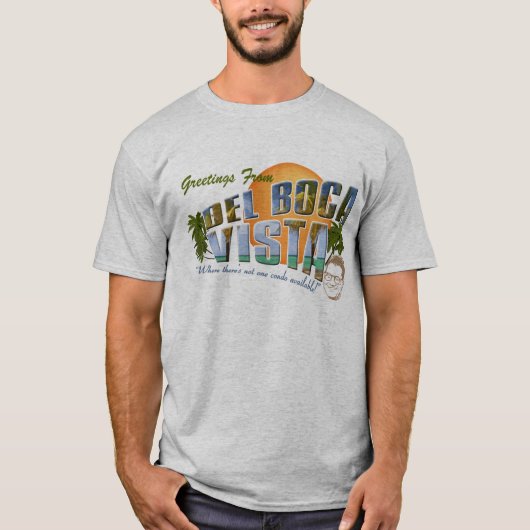 T-shirt Vue de Del boca (Devant)