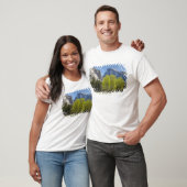 T-shirt Vue de demi de dôme (Unisexe)