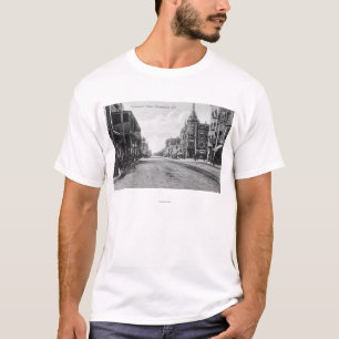 T-shirt Vue de dix-neuvième rue # de 2Bakersfield, CA