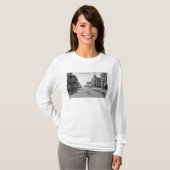 T-shirt Vue de dix-neuvième rue # de 2Bakersfield, CA (Devant entier)