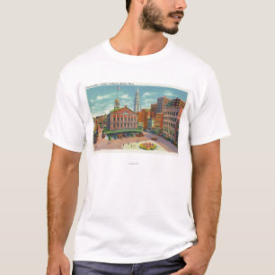 T-shirt Vue de Faneuil Hall, le berceau de la liberté