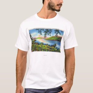 T-shirt Vue de Hwy d'état de point de bluff