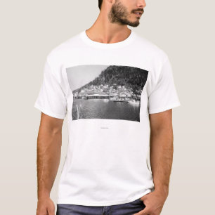 T-shirt Vue de Ketchikan, photographie de bord de mer de