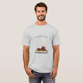 T-shirt Vue de La de pâtes ! (lumière) (Devant entier)