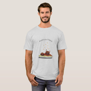 T-shirt Vue de La de pâtes ! (lumière)