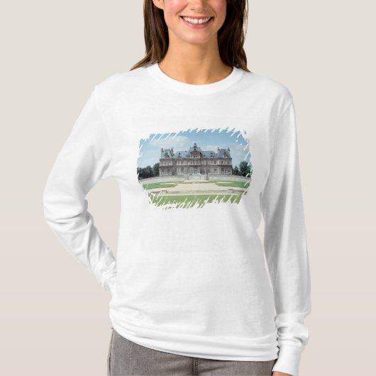 T-shirt Vue de la façade est de Chateau de Maisons (Devant)