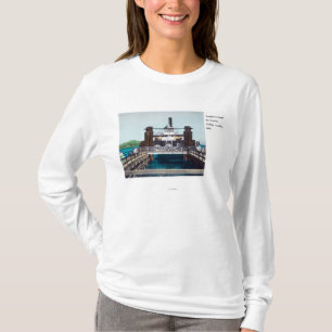 T-shirt Vue de la foire commerciale de ferry-boat de