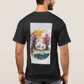 T-shirt Vue de la forêt (Dos)