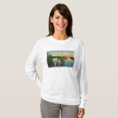 T-shirt Vue de la Manche perdue (Devant entier)