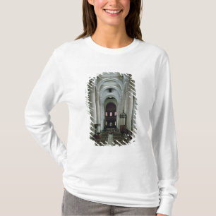 T-shirt Vue de la nef, regardant vers l'autel