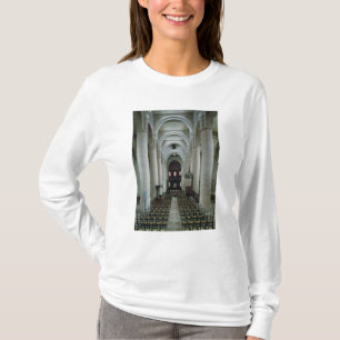 T-shirt Vue de la nef, regardant vers l'autel