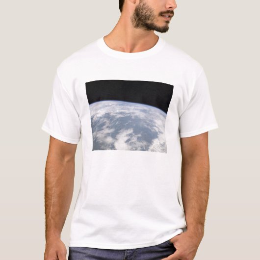 T-shirt Vue de la planète Terre depuis l'espace (Devant)
