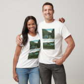 T-shirt Vue de la rivière d'Ausable et du lac Schroon (Unisexe)
