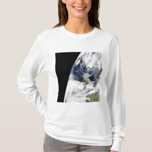 T-shirt Vue de la terre de l'espace
