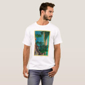 T-shirt Vue de lac big Bear sur l'o de jante la commande (Devant entier)